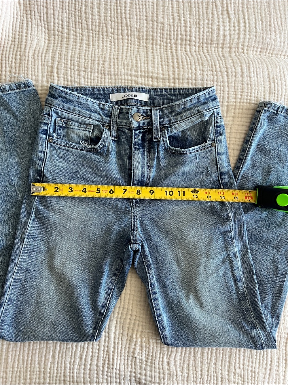 Joe's Jeans Light Blue High-Rise Denim Jeans - Picture 7 of 13